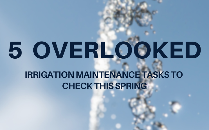 5 Overlooked Irrigation Maintenance Tasks to Check This Spring